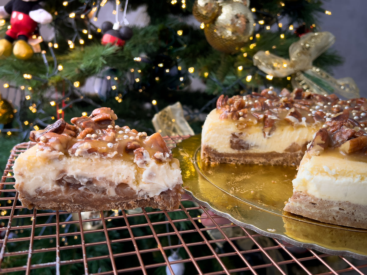 Apple Pecan Cheesecake